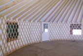4 New 30′ yurts – Full Insulation Package w/Liner