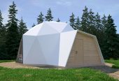 Geodesic Dome Insulated Tent 54 m2