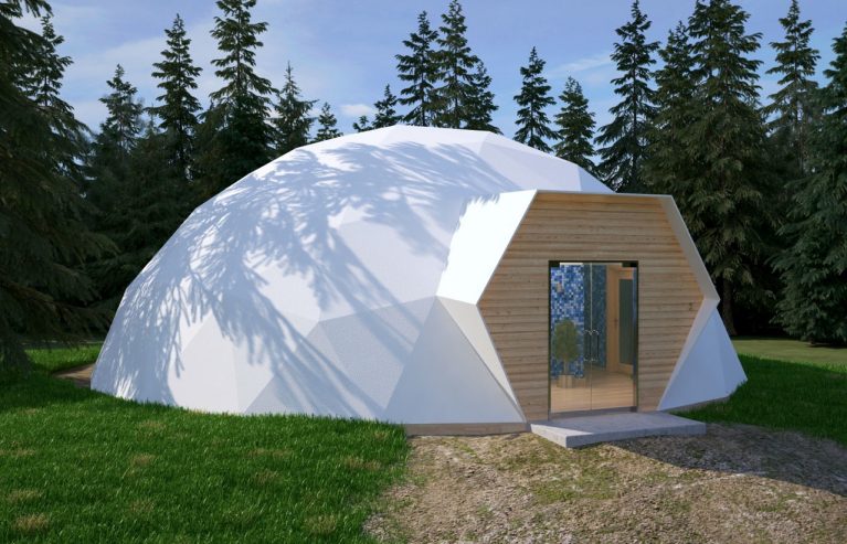 Geodesic Dome Insulated Tent 110 m2