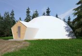 Geodesic Dome Insulated Tent 110 m2