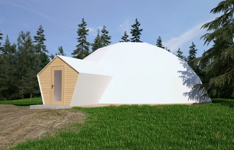 Geodesic Dome Insulated Tent 110 m2