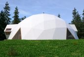 Geodesic Dome Insulated Tent 110 m2