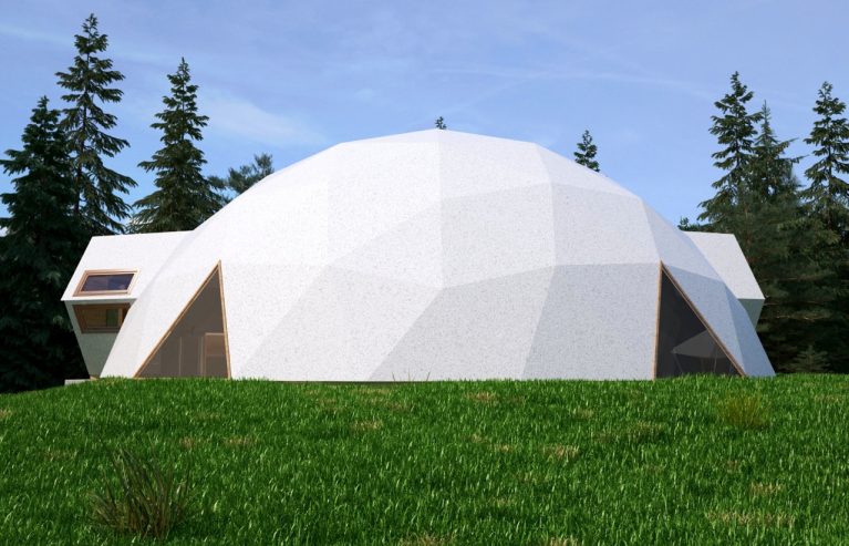 Geodesic Dome Insulated Tent 110 m2