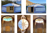 NEW 20′ Mongolian Super Ger (Groovy Yurts)