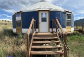 30′ Shelter Designs Blue Yurt w/ Arctic Package